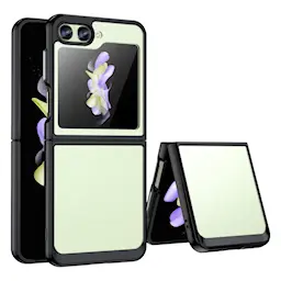 Samsung Galaxy Z Flip 5 Crystal Hybrid-skal, Svart