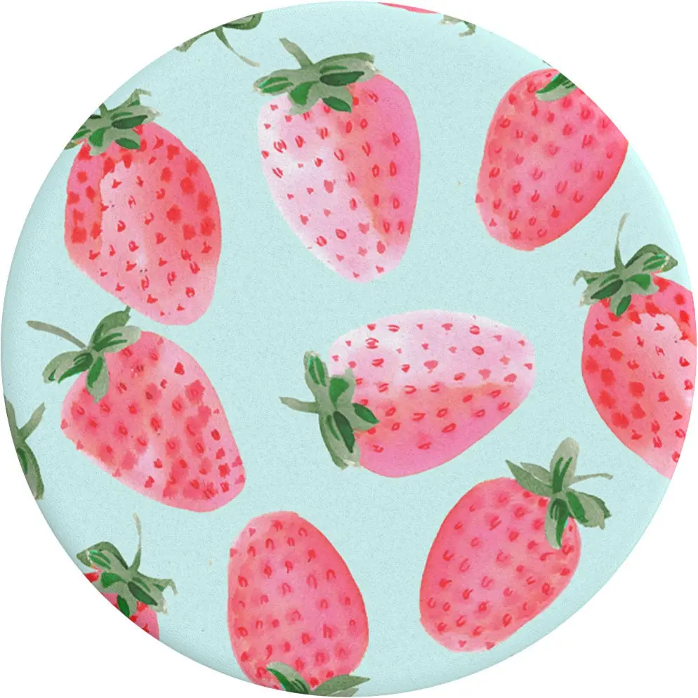 PopGrip Hållare/ställ Avtagbar Top - Strawberry Rain