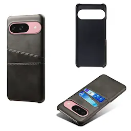 Google Pixel 11 Pro XL Smart cover med 2 kortholdere, Sort
