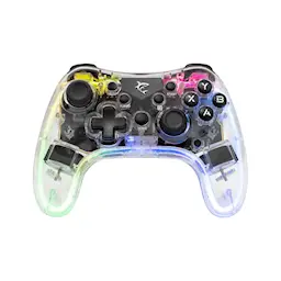 Legion Håndkontroller med RGB, Svart/gjennomsiktig
