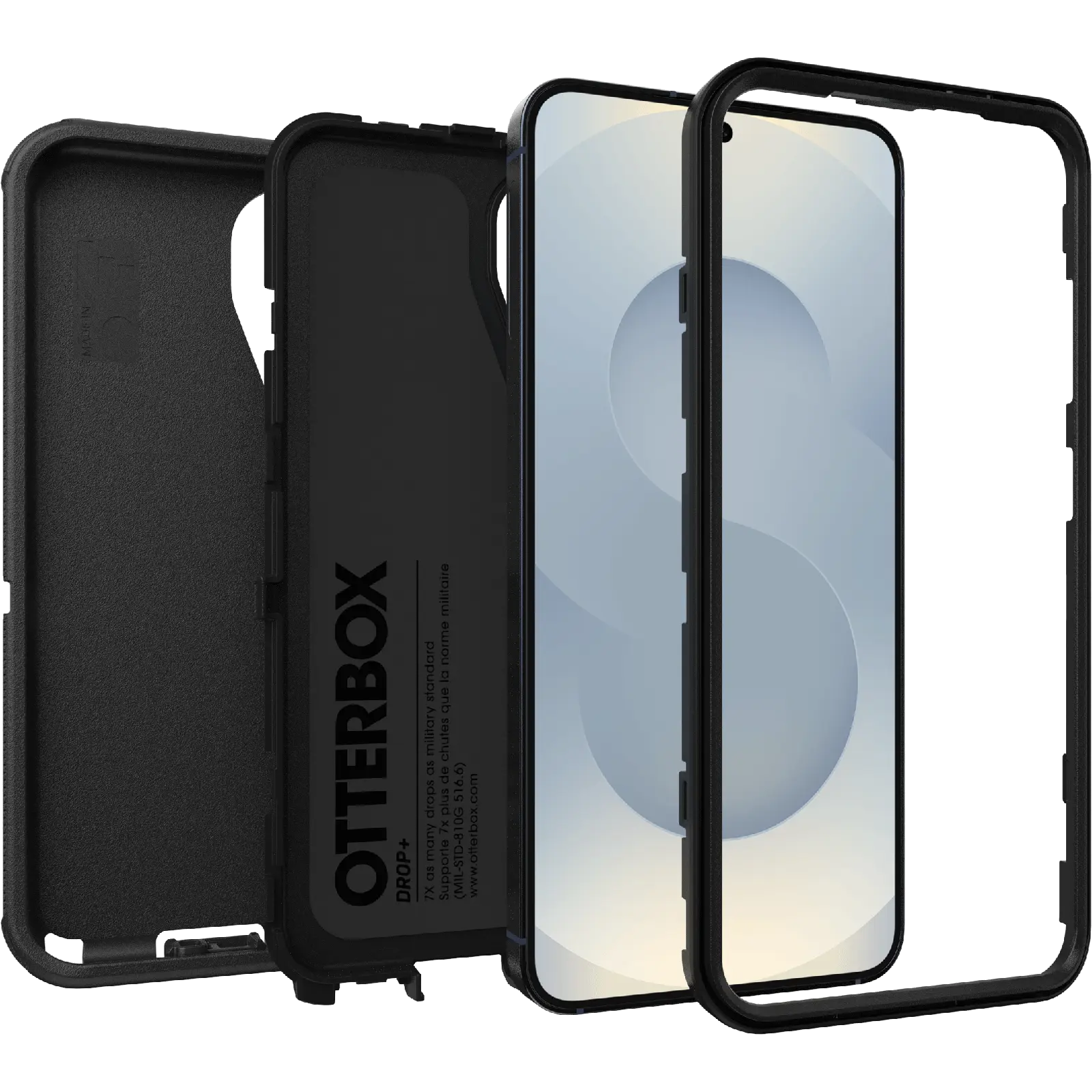 Defender Skal Samsung Galaxy S25 Svart