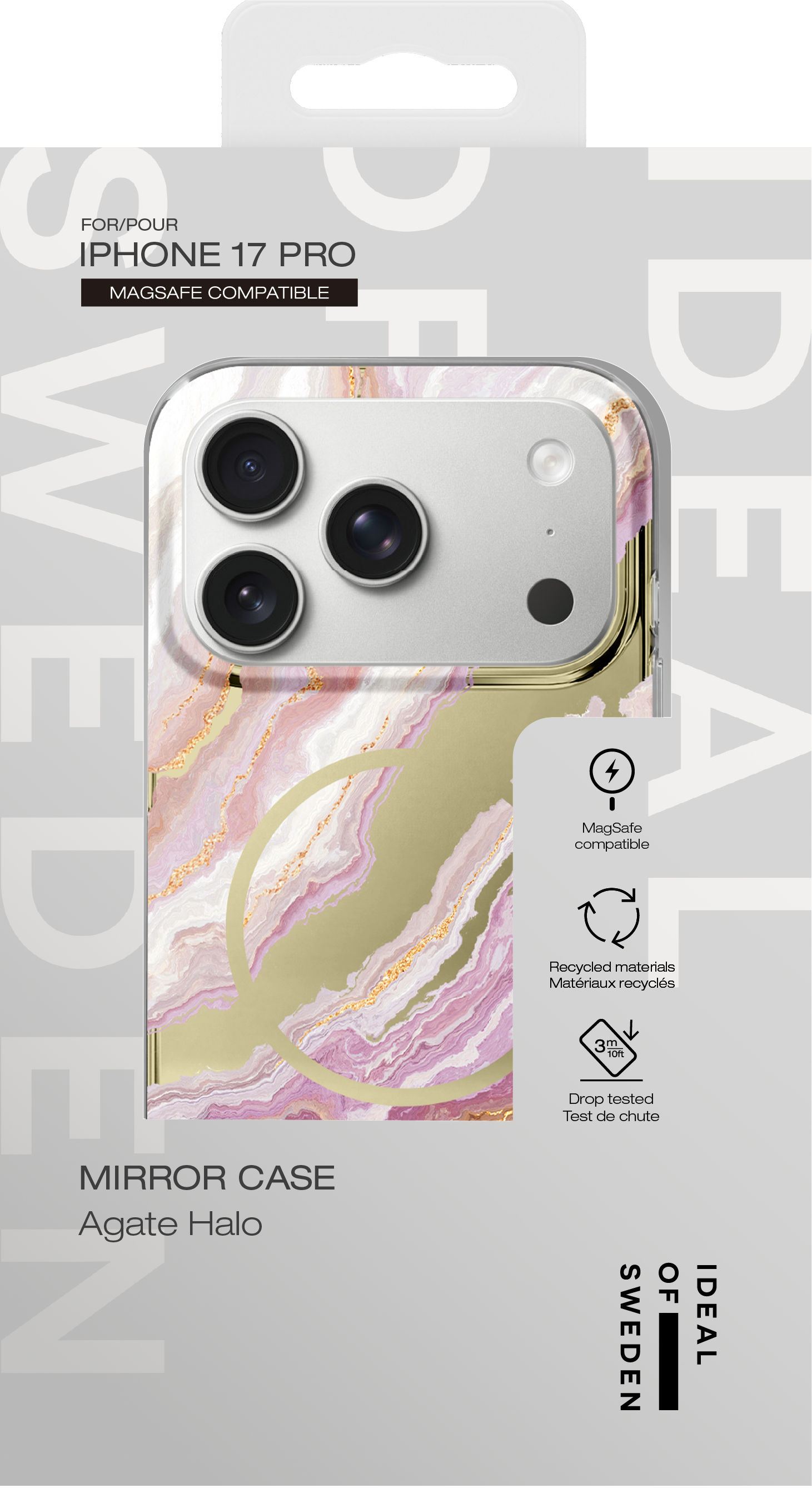 Mirror MagSafe Case iPhone 17 Pro Agate Halo