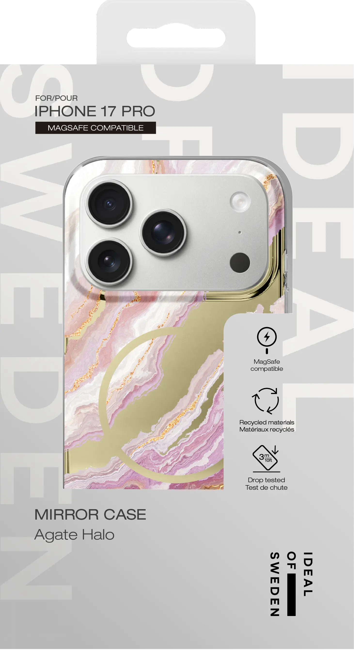 Mirror MagSafe Case iPhone 18 Pro Agate Halo