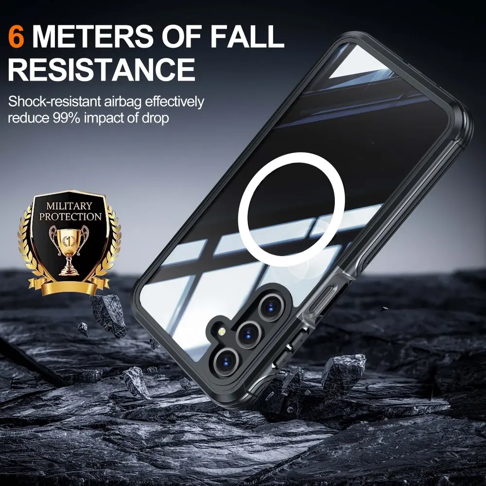 Premium Full Protection Case Samsung Galaxy A16 Svart