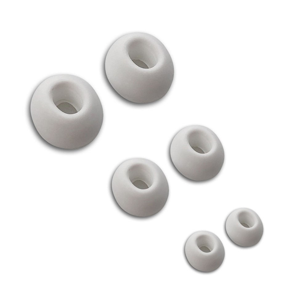 Ear Tips (3-pack) Apple AirPods Pro 3 Hvit - ørepropper i silikon (3-pakning)