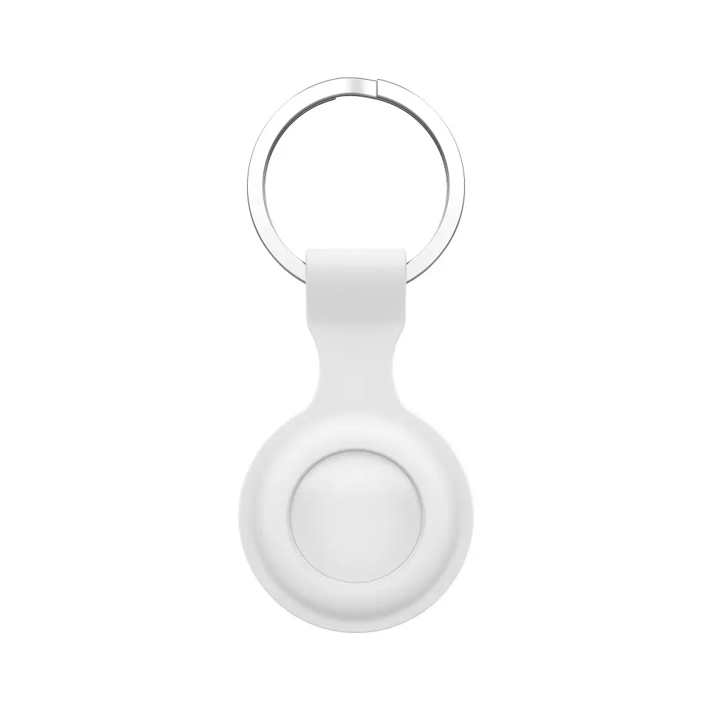 Nøglering Silikone Apple AirTag hvid