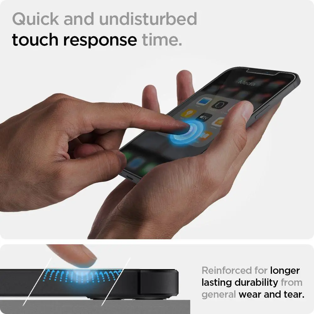 iPhone 16e Screen Protector GLAS.tR SLIM HD