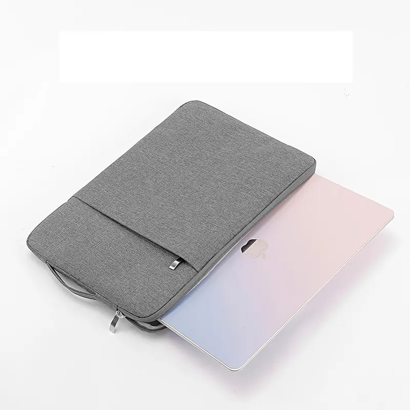 Sleeve med handtag iPad/tablet upp till 12.9" mörkgrå