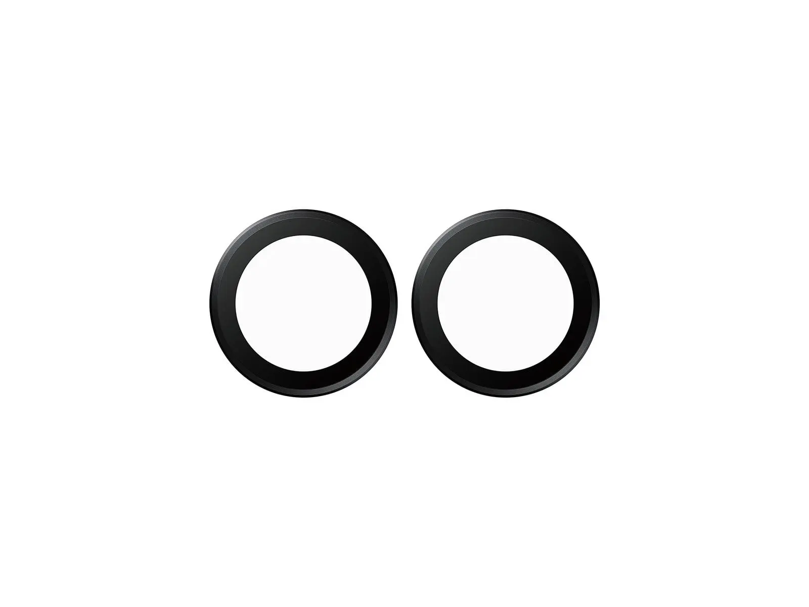 iPhone Duo Hoops Ceramic II Camera Lens Protector Black
