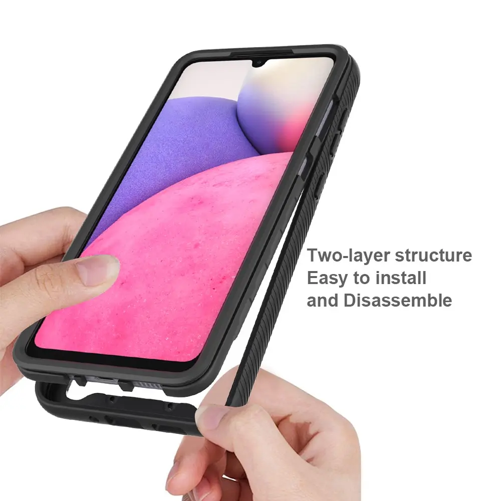 Full Protection Case Samsung Galaxy A33 Svart