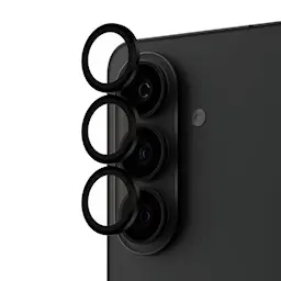 Samsung Galaxy S26 Plus Hoops linsebeskyttelse med aluminiumramme, Sort