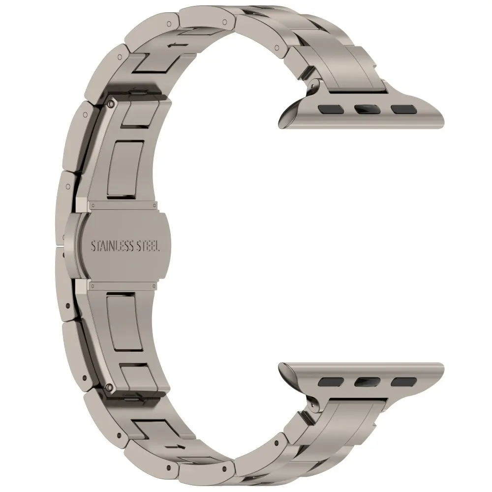 Slim Titanarmband Apple Watch SE 40mm titan