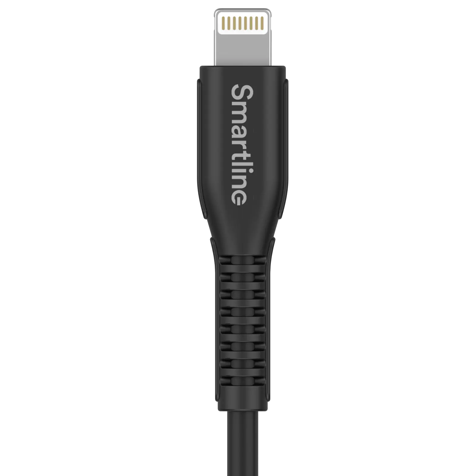 Strong USB-kabel Lightning 2m Svart