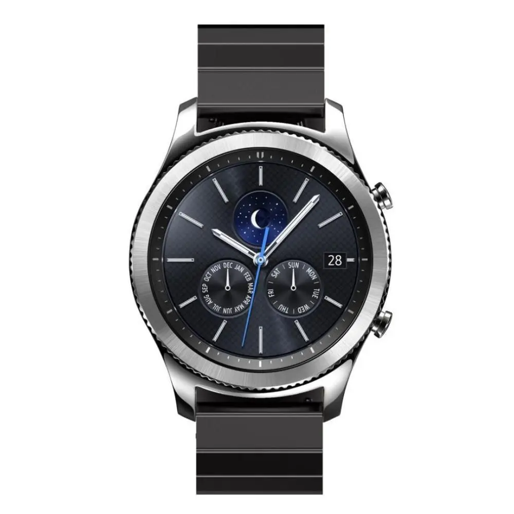 Länkarmband Samsung Gear S3 Frontier Svart