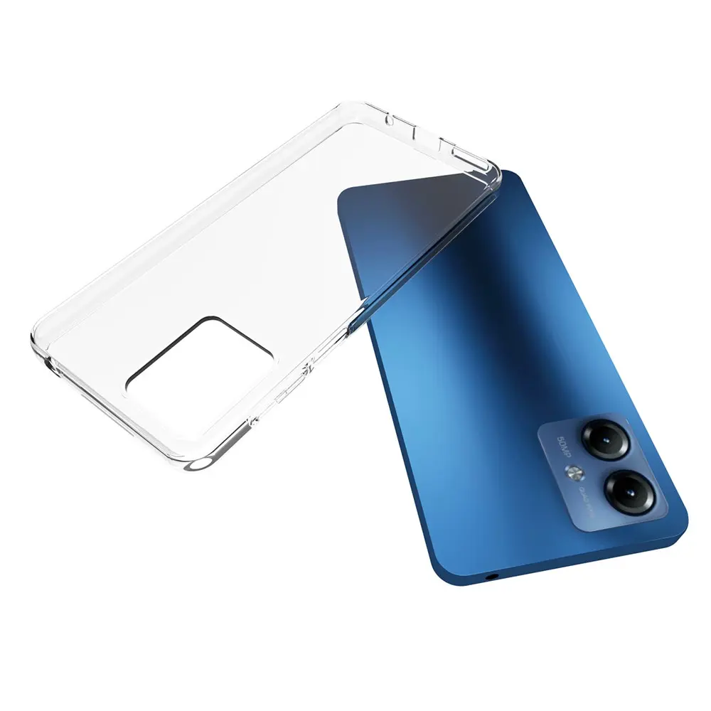 TPU Case Motorola Moto G14 Genomskinlig