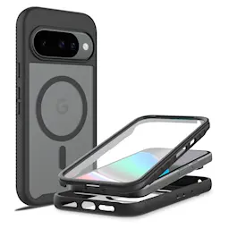 Full Protection Magnetic Case Google Pixel 10 Sort/gennemsigtig