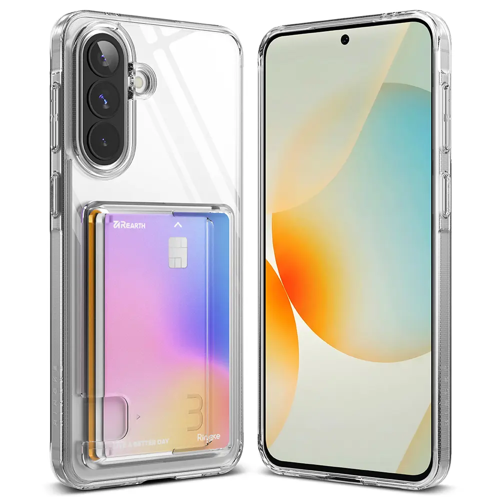 Fusion Card Case Samsung Galaxy A57 Gjennomsiktig