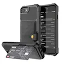 Tough Multi-slot Case iPhone SE 2020 Musta