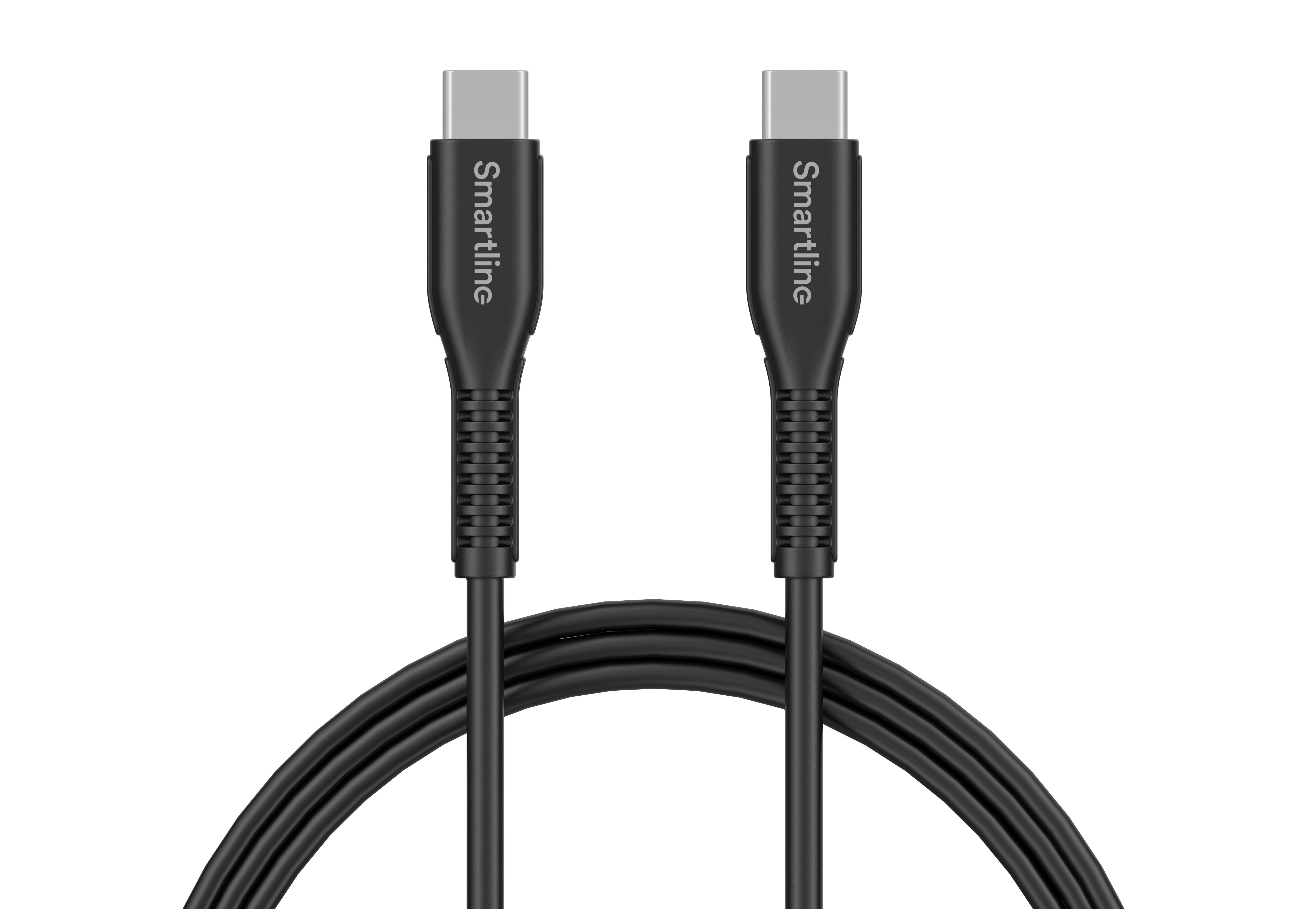 Smartline Strong USB Cable USB-C - USB-C 2m svart