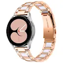 Diamond Bracelet Samsung Galaxy Watch 5 44mm Rosegold Snow