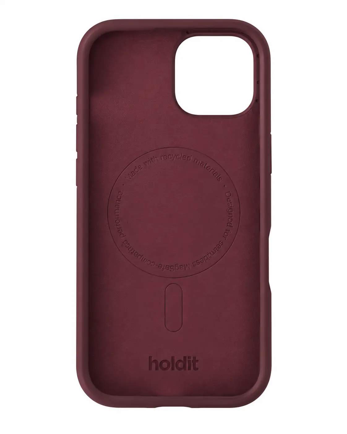 MagSafe Silikonskal iPhone 13 Bordeaux