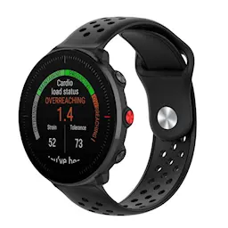 Silikonearmbånd Sport Polar Vantage M Sort