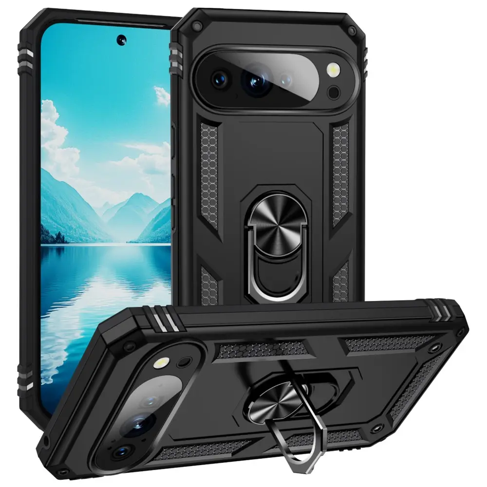 Hybridcover Tech Ring Google Pixel 10 Pro XL sort
