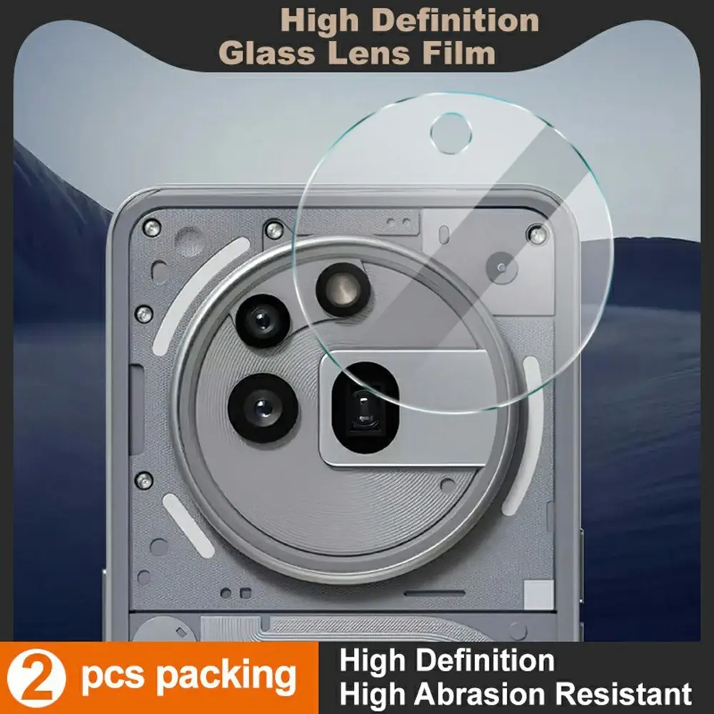 2-pack Härdat Glas Linsskydd Nothing Phone 3a Pro Genomskinlig