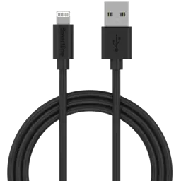 USB Cable Lightning 1m svart
