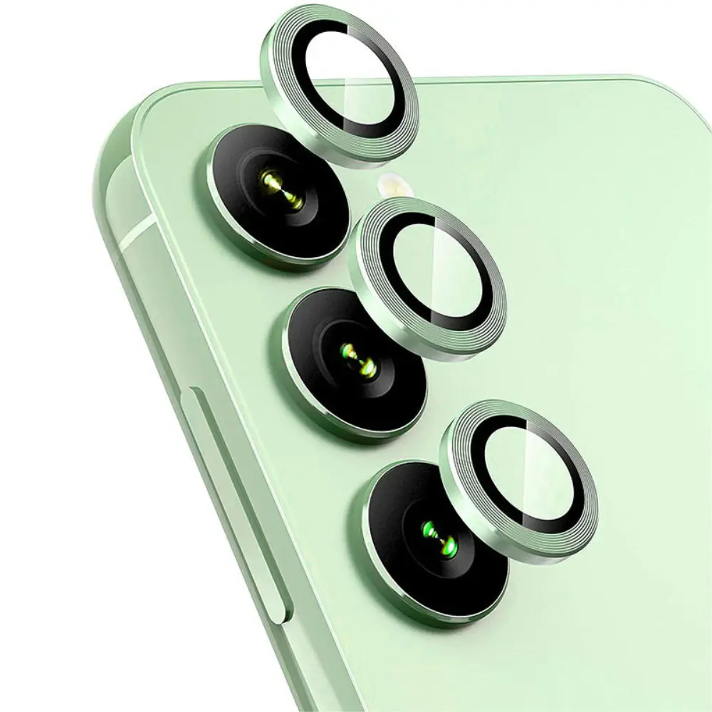 Linsebeskytter Aluminium Samsung Galaxy S25 Grøn