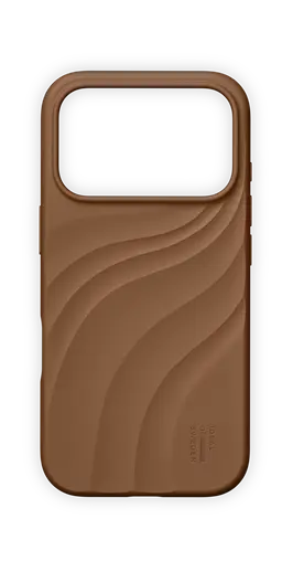 MagSafe Soft Swirl Silicone Case iPhone 17 Pro Salted Caramel