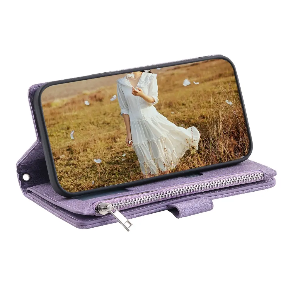 Plånboksväska Samsung Galaxy A56 Quilted Lila