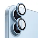 Linsebeskytter Hærdet Glas Aluminium iPhone 17 Blå