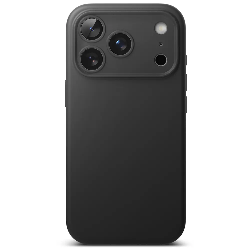 Silicone Magnetic Case iPhone 18 Pro Max Black