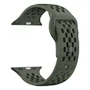 Silikonearmbånd Sport Apple Watch Series 11 46mm Mørkegrøn