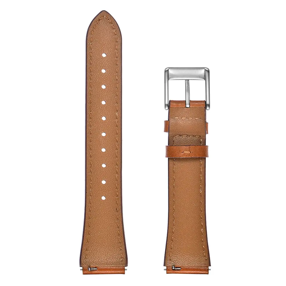 Läderarmband Universal 18mm brun