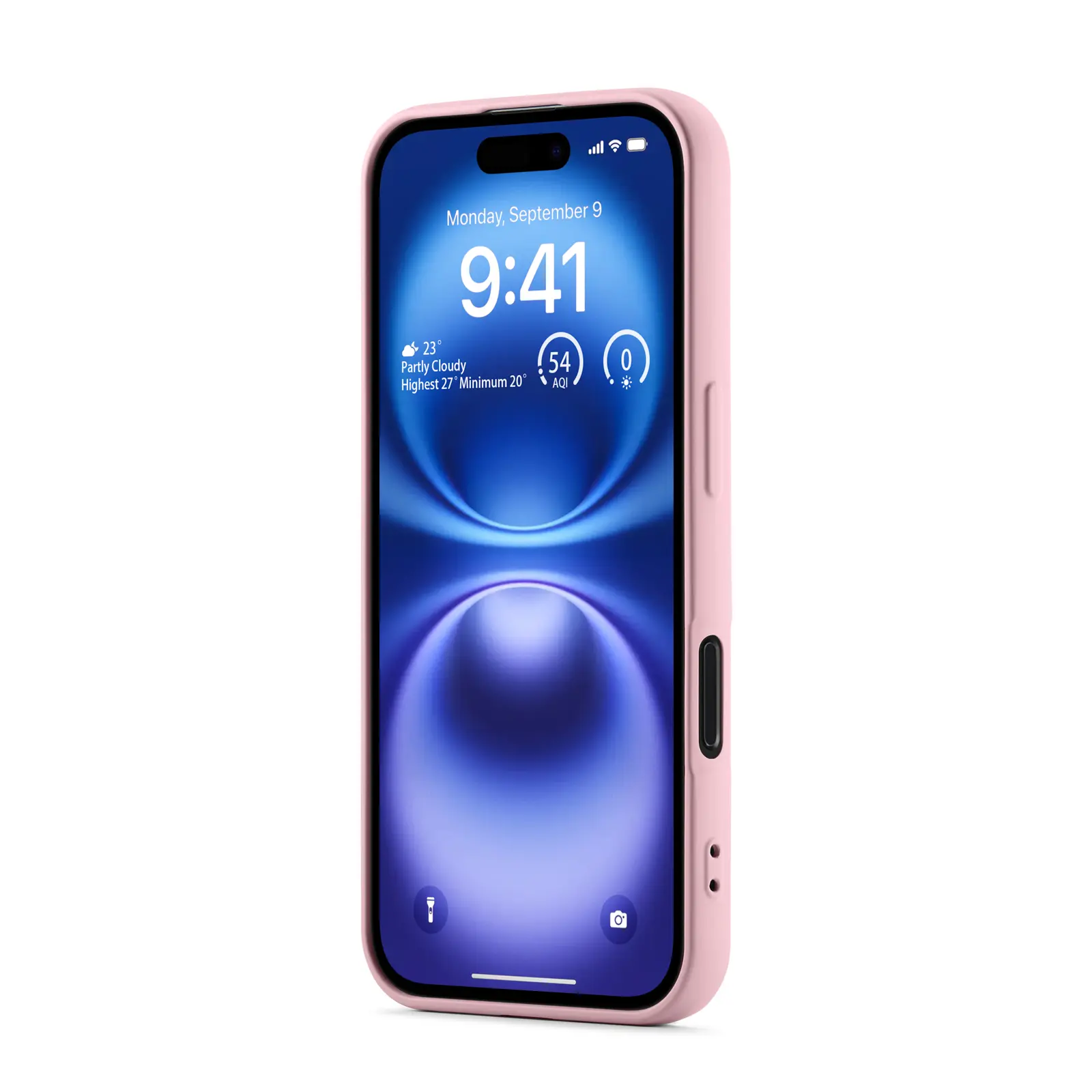 TPU Skal iPhone 16 Ljusrosa