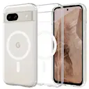 Hybridcover MagSafe Google Pixel 8a Gennemsigtig