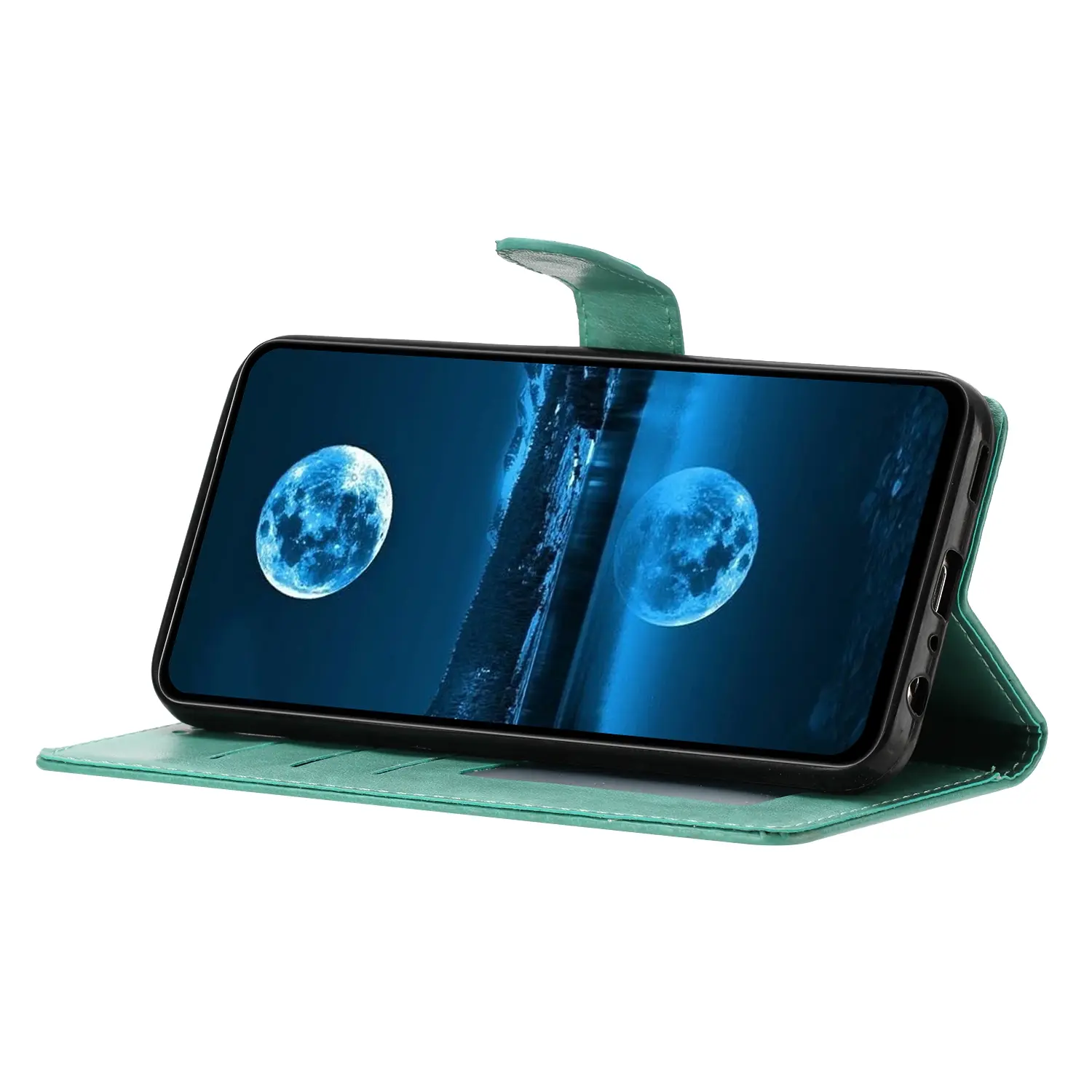 Läderfodral Samsung Galaxy A57 Grön