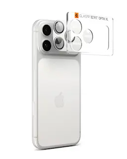 iPhone 17 Pro Glas.tR EZ Fit Optik Pro XL  Sølv
