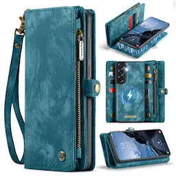 Multi-slot Mobiltaske Samsung Galaxy A57 Blå