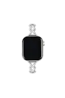 Apple Watch Series 8 45mm Flettet metallarmbånd, Sølv