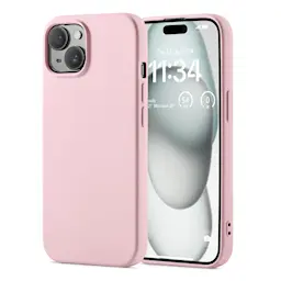 TPU Deksel iPhone 15 Lys rosa