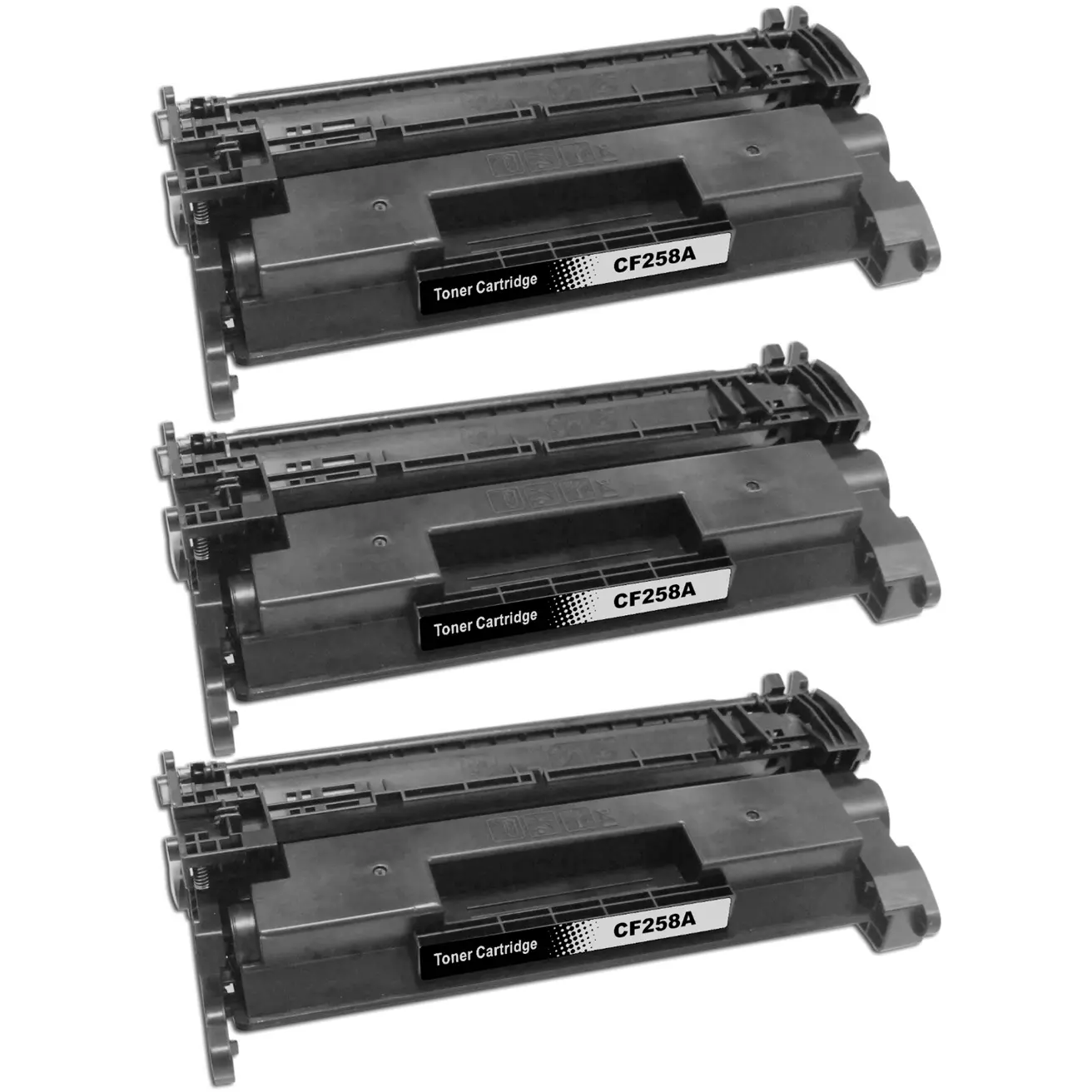 3-pack Kompatibel svart toner - ersätter HP 59A / CF259A - 3000 sidor