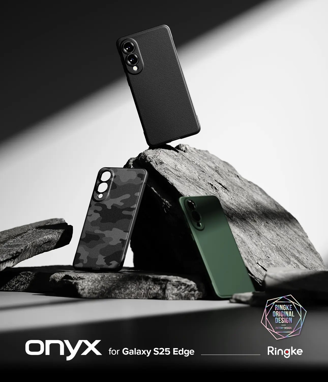 Onyx Case Samsung Galaxy S25 Edge Dark Green