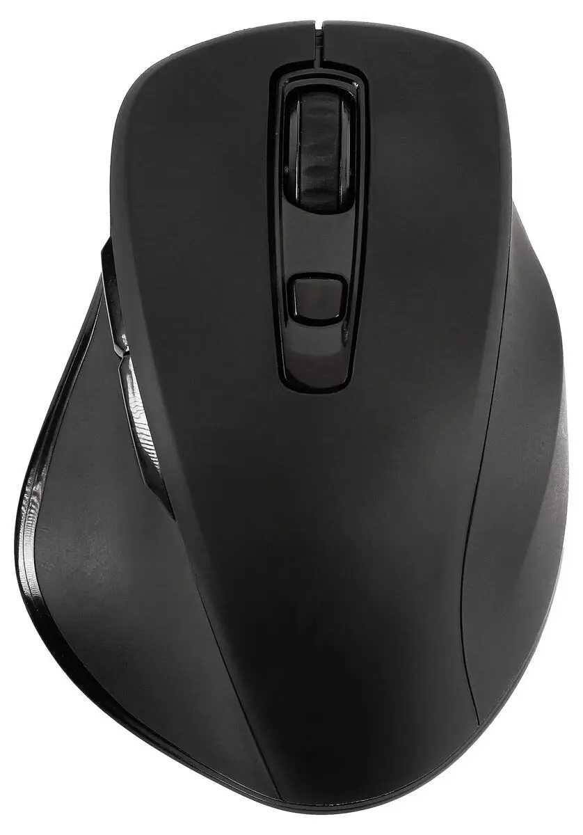 Trådlös ergonomisk mus, Svart