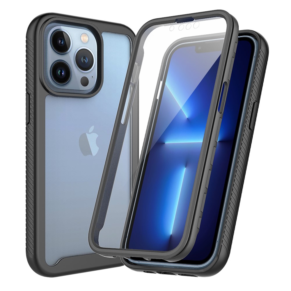 Full Protection Case iPhone 13 Pro Max Musta