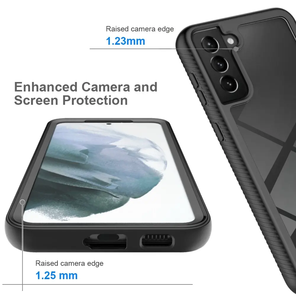 Full Protection Case Samsung Galaxy S21 Svart