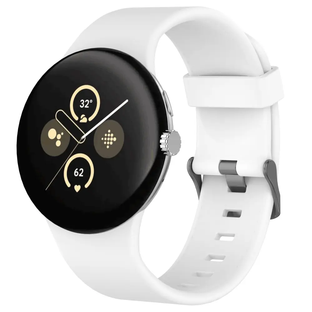 Silikonarmband Google Pixel Watch 5 45mm Vit