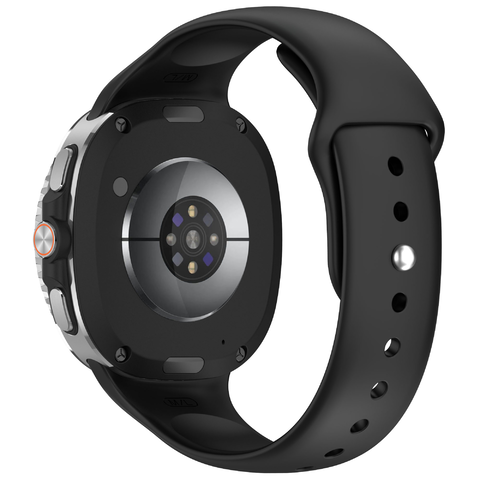 Silikonarmband Samsung Galaxy Watch 9 40mm Svart